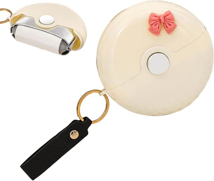 Pluisroller - Haarverwijderaar - Kleding Reinigen - Geïntegreerde Schraper - 10 x 3.5 cm - Wit