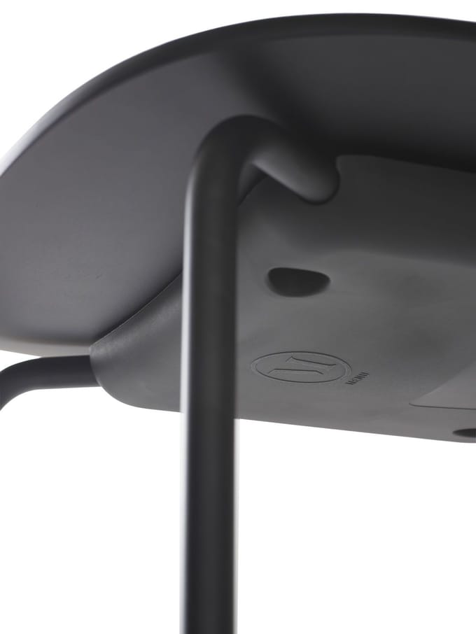 Audo - Co Chair - zonder zitkussen - zwart eiken