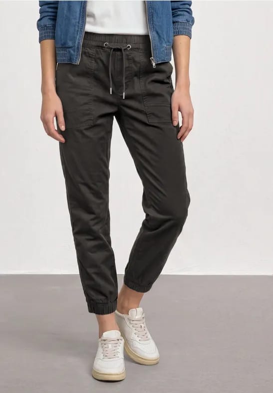 Slim Leg broek in papertouch kwaliteit