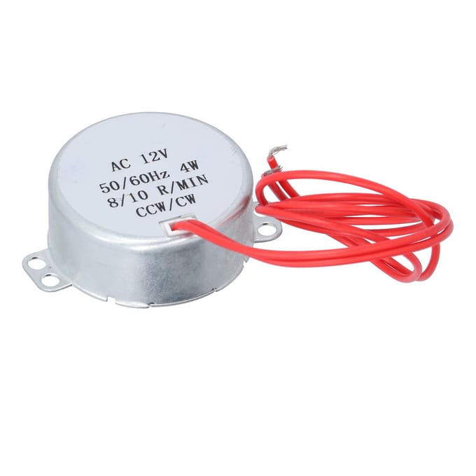 2 Stuks Micro Motor CWCCW Richting Synchrone Elektrische Transmissie Onderdelen AC12V 8?10RMIN 4W