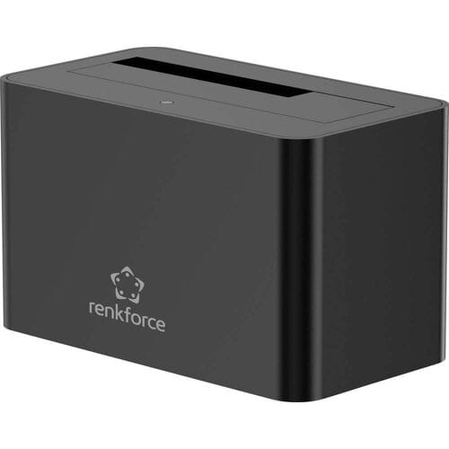 Renkforce RF-DOCKING-02 USB-C SATA 6 Gb/s 1 poort Harde schijf-dockingstation 3.5 inch, 2.5 inch