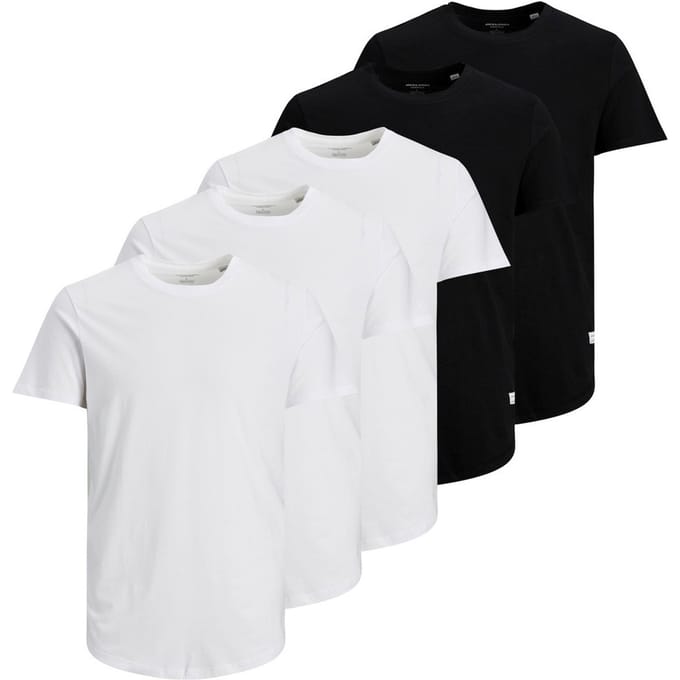 Jack & Jones Noa Crew T-Shirts Heren (5-pack)