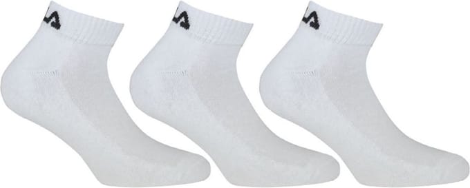 Fila Regular Fit 3-pack Sokken Wit 35-38 - 39/42