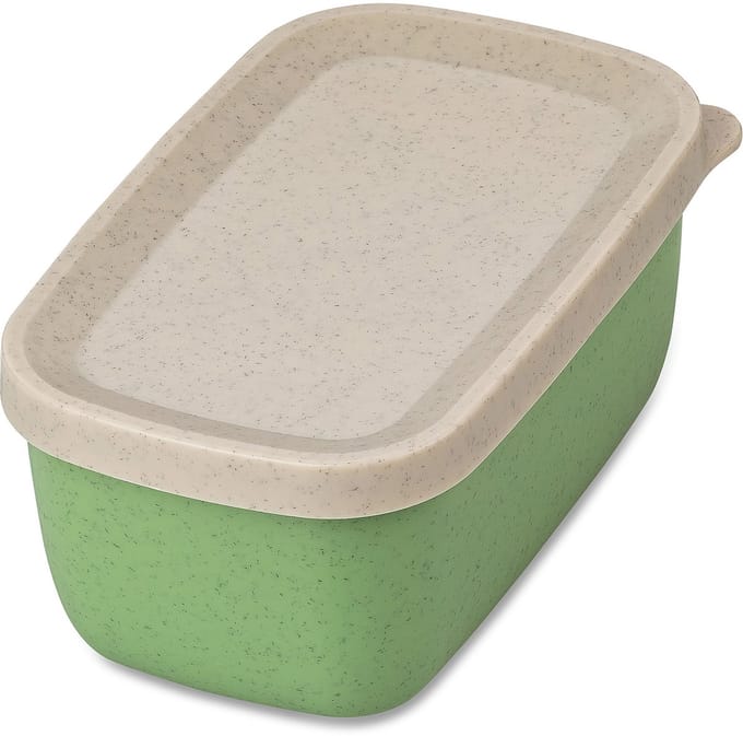 Lunchbox, Klein, Lekvrij, Organic, Blad Groen - Koziol | Candy S