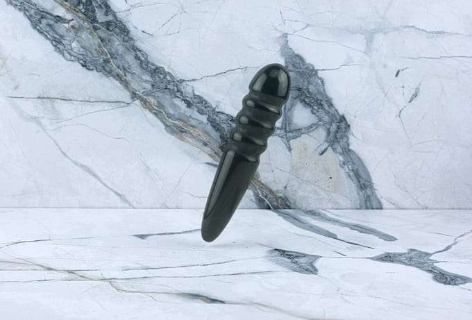 Obsidiaan Dildo Julia - Bescherming en Balans