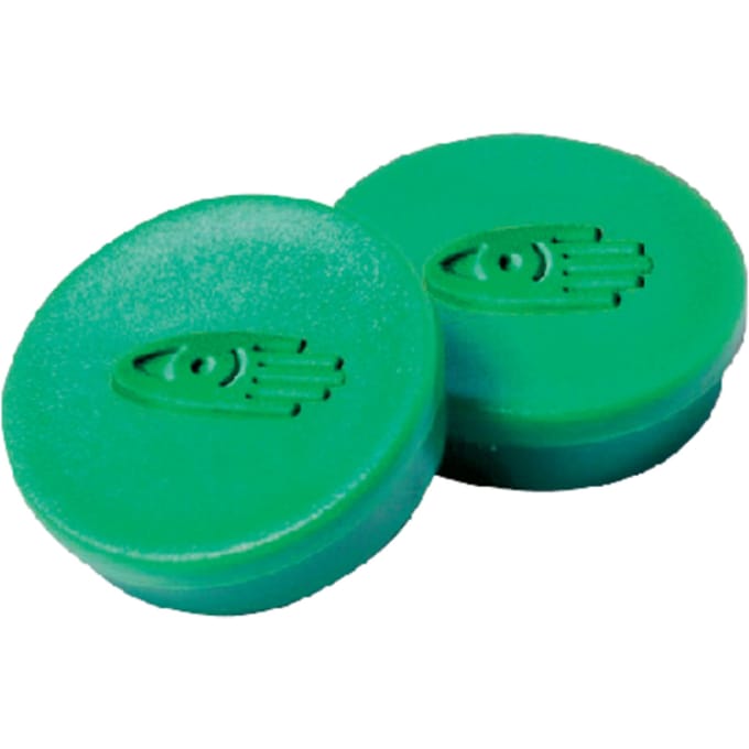 Magneet Legamaster 30mm 850gr groen 10 stuks