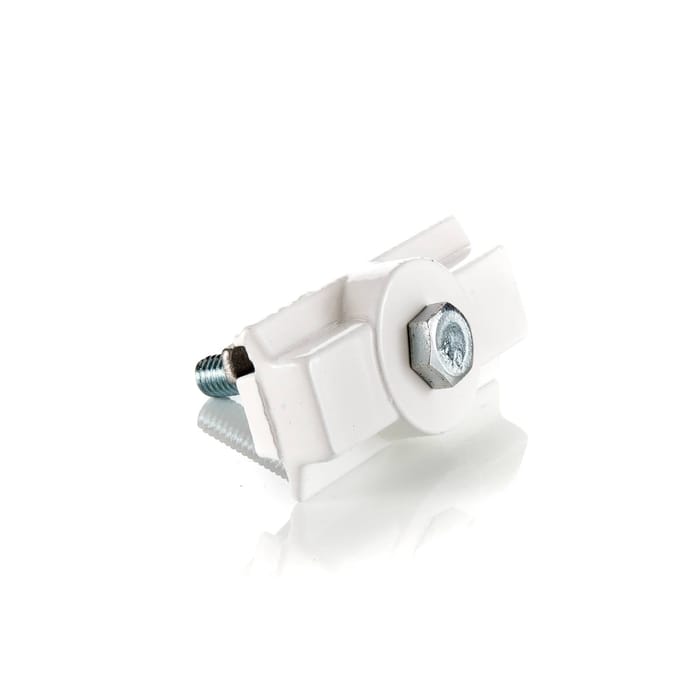 Ivela LKM-adapter mechanisch, wit, metaal