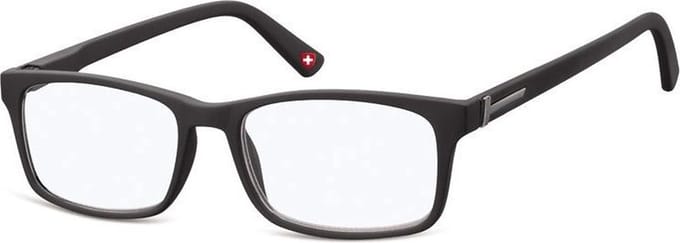 Montana Leesbril Blauwlichtfilter Zwart Sterkte +1,00 (blfbox73)