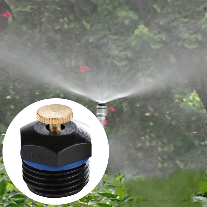 10 stuks 1 2 DN15 Verstelbare Micro Tuinirrigatie Gazon Sproeikop gray