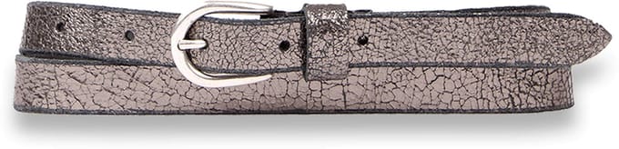 Legend Dames - Leren riem - Zilver - 85cm