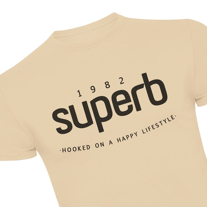 ICON TEE heren t-shirt met korte mouwen en ronde hals