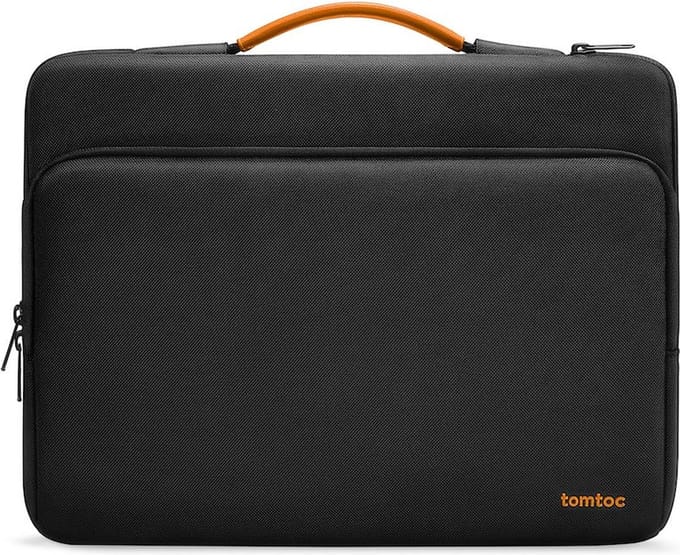 Tomtoc Defender A14 Laptoptas / Aktetas - Zwart
