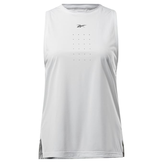 Reebok Fitness-tanktop voor dames (Grijs)