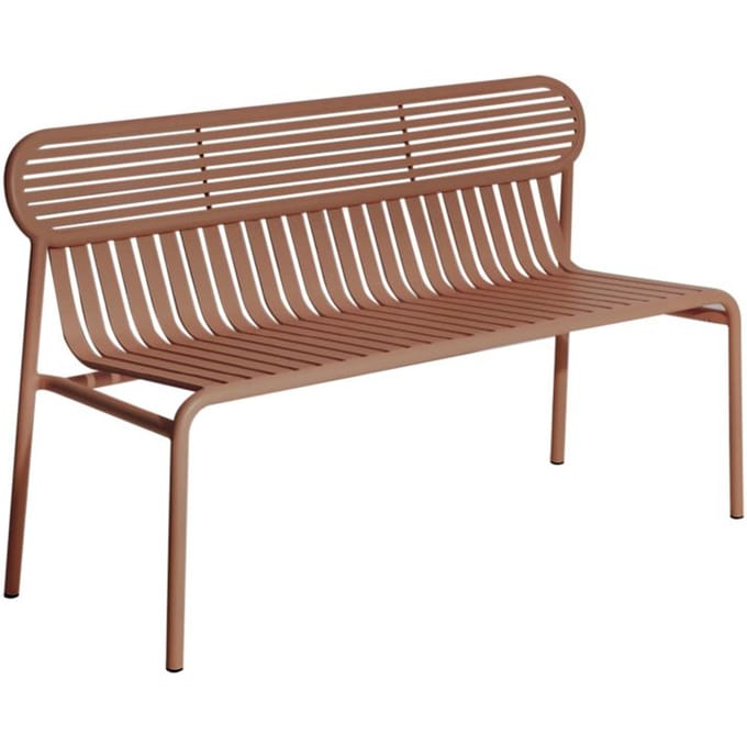 Petite Friture Week-End Bank - terracotta
