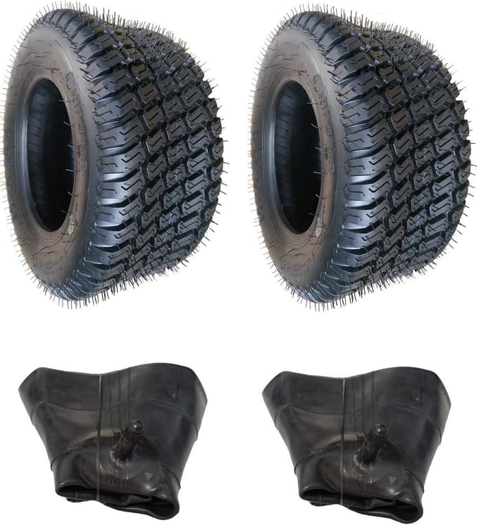 2x Binnenbanden voor Zitmaaier en Grasmaaier - Maat 18x9.50-8