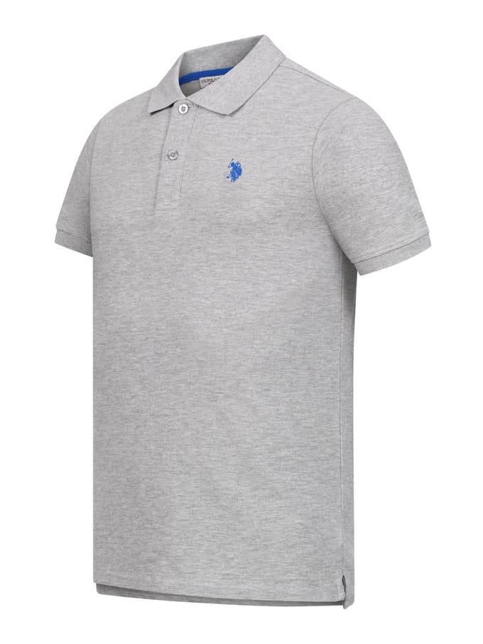 U.S. Polo Assn. heren basic poloshirt met korte mouwen en stretch