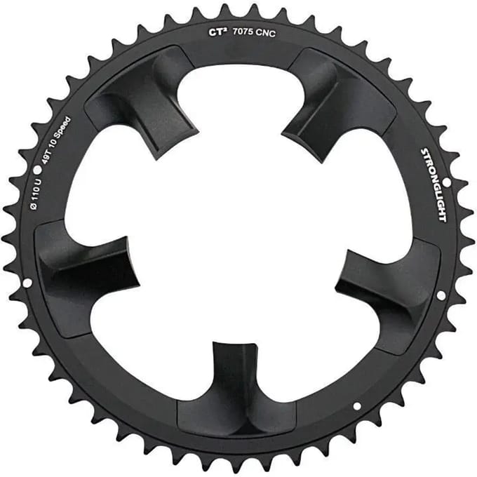 5-spaaks wegbak Stronglight Shimano Ultegra 6750 Ct2