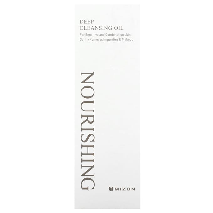 Mizon, Deep Cleansing Oil, Nourishing, 5.05 fl oz (150 ml) gray
