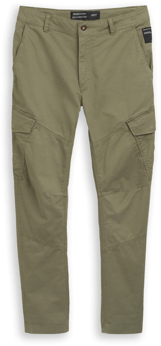 Tom Tailor 1042559 Regular Tapered Cargobroek Groen XL Man