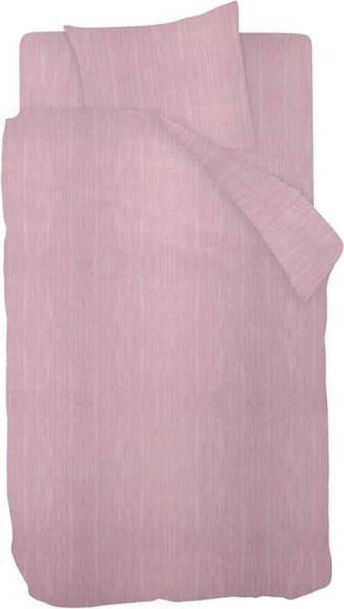 Snoozing Brigitte - Dekbedovertrek - Eenpersoons - 140x200/220 cm + 1 kussensloop 60x70 cm - Pink
