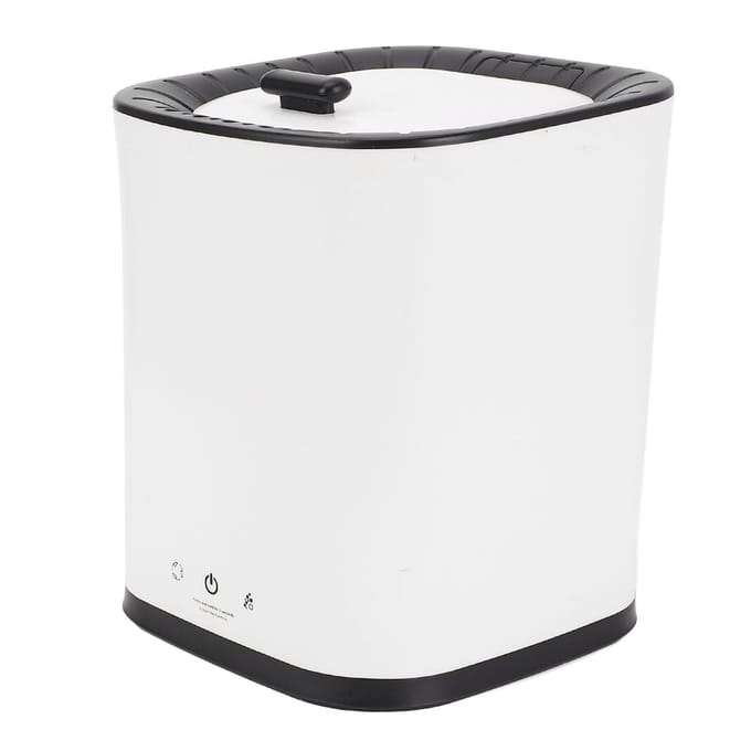 Draagbare Wasmachine Automatische Efficiënte Reiniging Stille Mini Wasmachine voor Sokken Ondergoed US Stekker black
