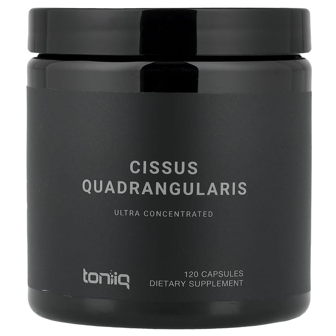 Toniiq, Cissus quadrangularis, 120 capsules (600 mg per capsule)