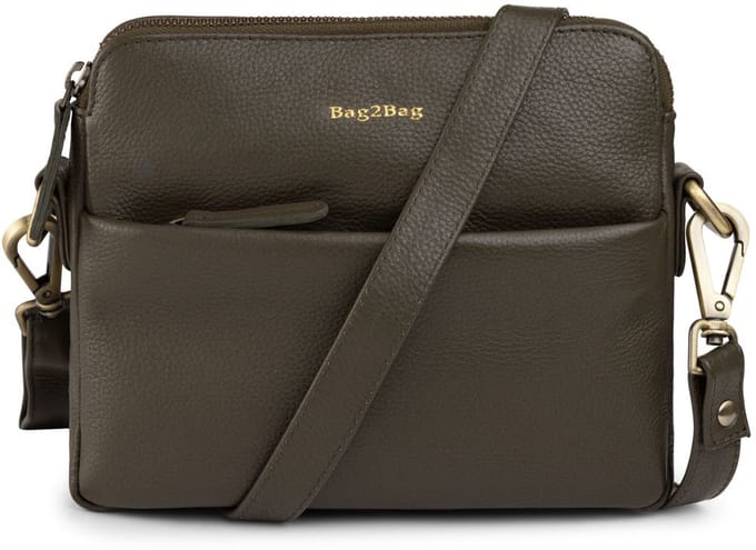 Bag2Bag Schoudertasje Oslo Olijf