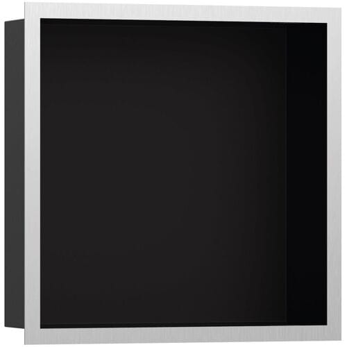Hansgrohe XtraStoris Individual wall niche installation box with design frame 30 x 10 x 30 cm 56098800
