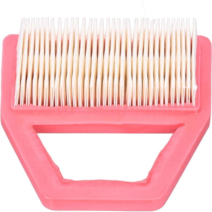 Luchtfilterelement Grasmaaier Polyestervezel Filterpatroon Vervanging voor OleoMac OM36 43 beige