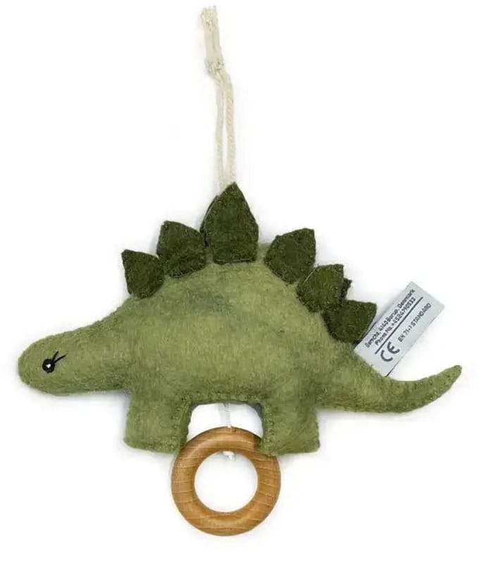 Muziek Mobiel Stegosaurus Groen - Muziekmobiel