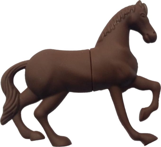 Ulticool USB-stick Paard - 8 GB - Dier - Sport - Bruin