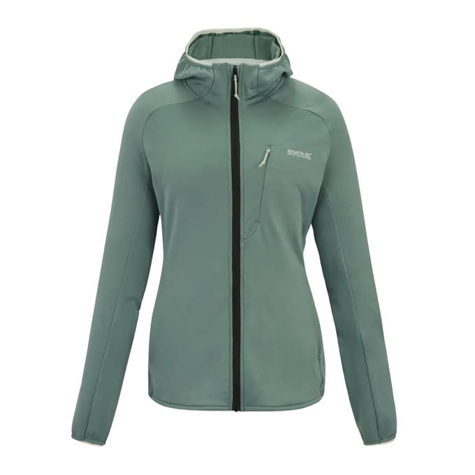 Dames Kadley Midlayer met volledige ritssluiting en capuchon