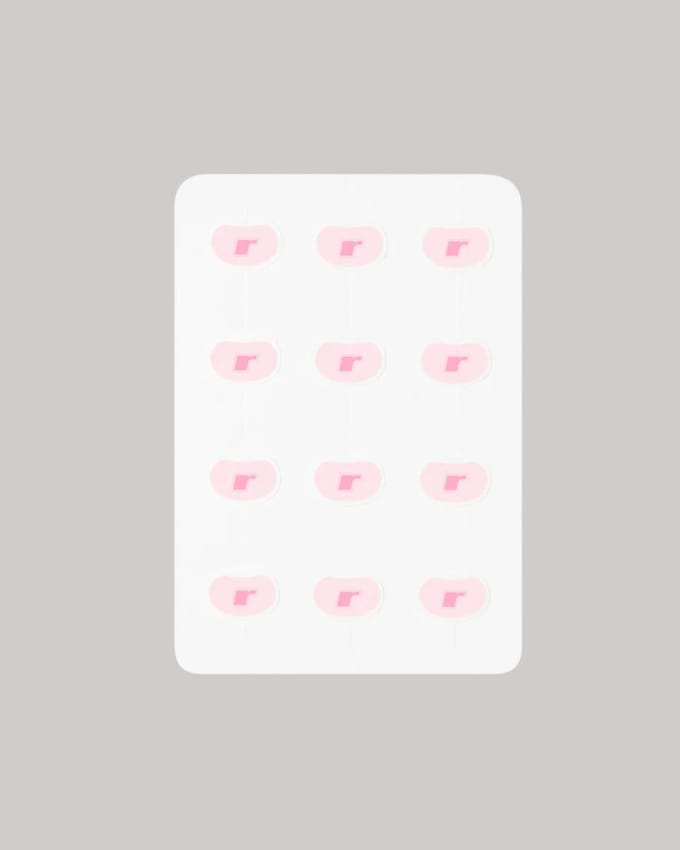 Rhode Spotwear – Hydrocolloid Pimple Patches – Acne Spot Stickers – 36 Stuks - Jelly Bean