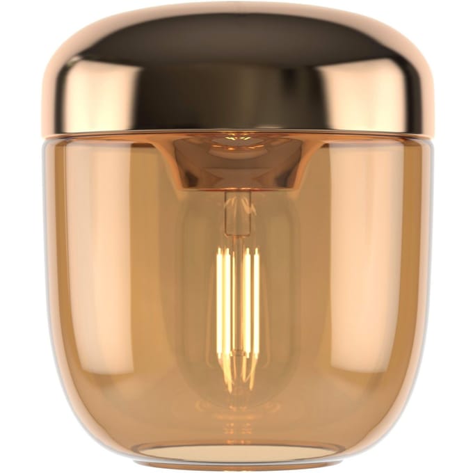 UMAGE - Acorn lamp - messing - amber - goud
