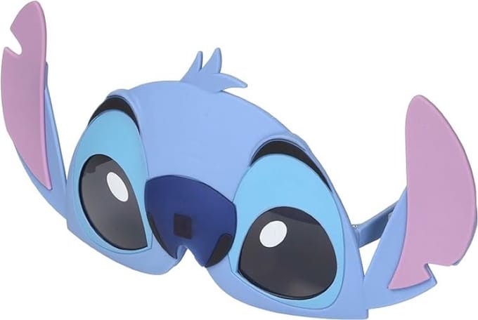 DISNEY - LILO & STITCH, STITCH WAARDE HALF MASKER EXC, Maat One Size Kind