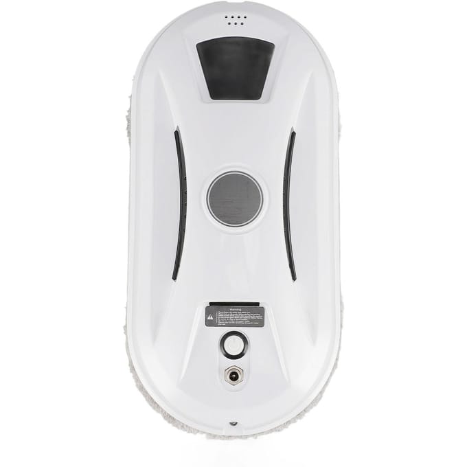 Robot Lave-vitres Aspiration 5600Pa Robot Lave-vitres Intelligent Automatique Télécommande Robot Fenêtre US Plug white