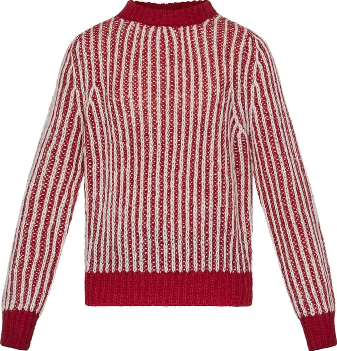 SISTERS POINT Libar-pu - Dames trui - Ruby/Cream - Maat S