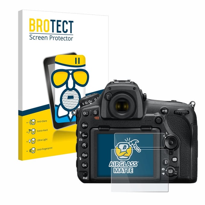 BROTECT - Screenprotector voor Nikon D850 - Folie Beschermfolie Beschermglas matte