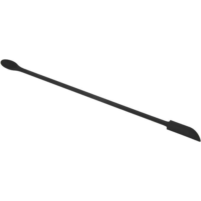 Make-up Spatel Tool Dubbelzijdig Silicone Mini Verlengd Slank Jam Spatel (Zwart) white