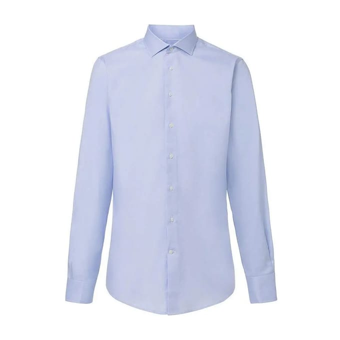 Shirt met lange mouwen Hackett Poplin Slim BC