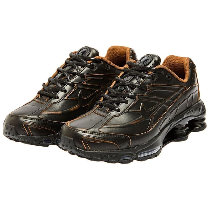 Nike Shox Ride 2 Premium Zwart Licht Brits Tan Unisex Sneakers HV4447-010 43 black