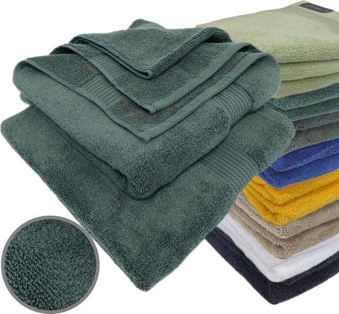 iSleep Terry Badlaken - 2 Stuks - 70x140 cm - Wit
