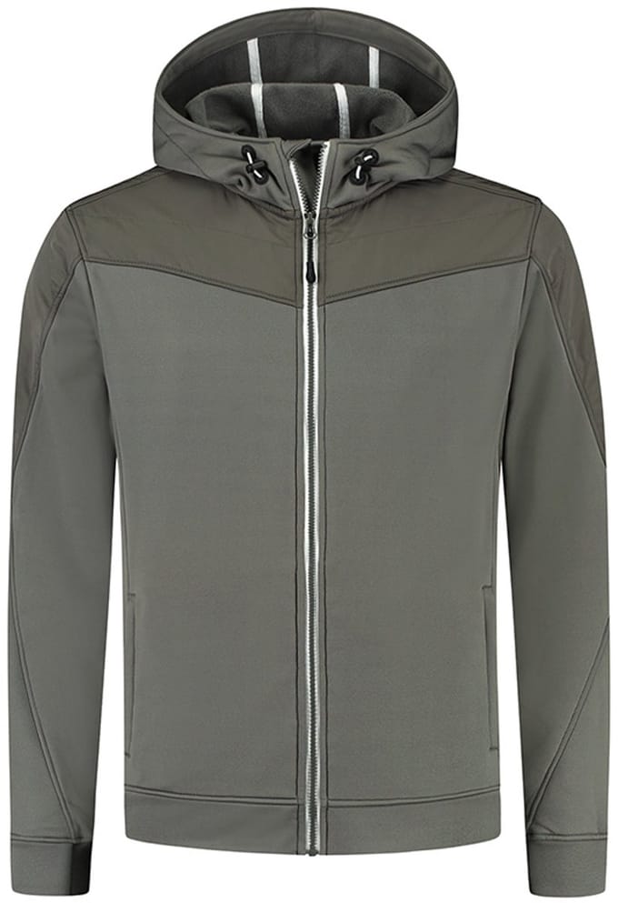 Lemon & Soda vest met capuchon maat M in de kleur grijs