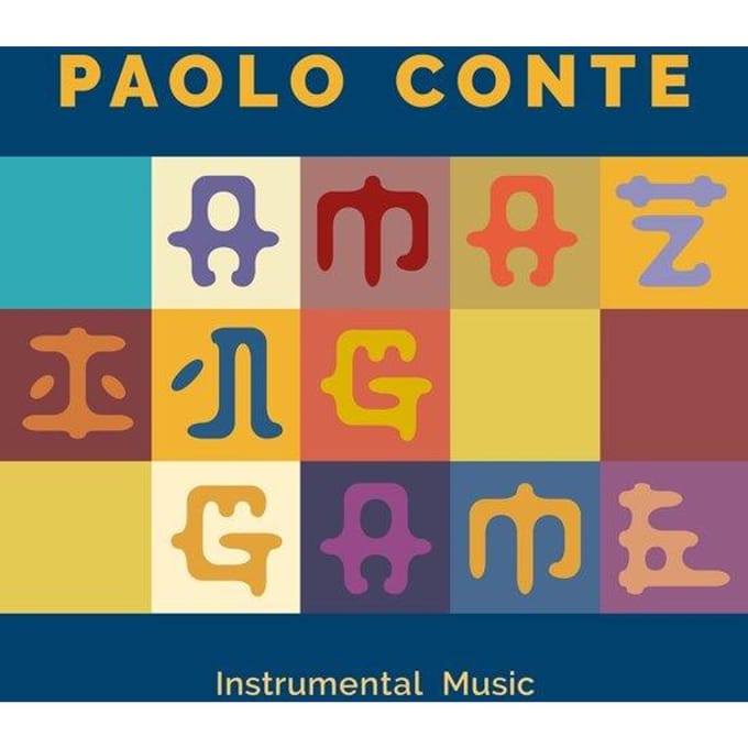 Paolo Conte - Amazing Game - Instrumental Music - CD