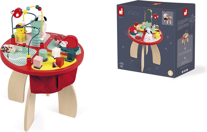 Janod - Houten Activiteitentafel - Baby forest
