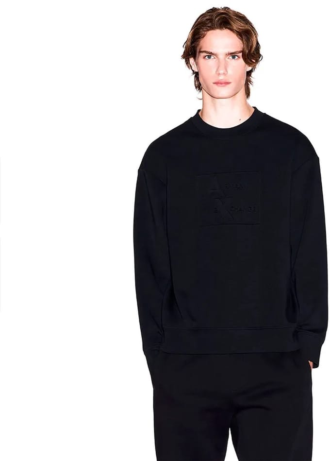 Armani Exchange Xm001371_af13047 Sweatshirt Zwart S Man