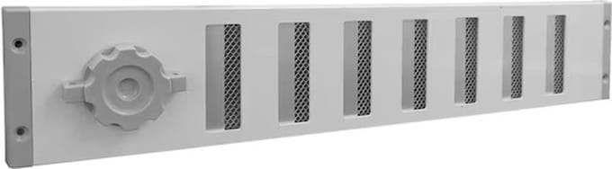 Gavo Schuifrooster met vliegengaas aluminium wit 50 x 9cm (Prijs per stuk)