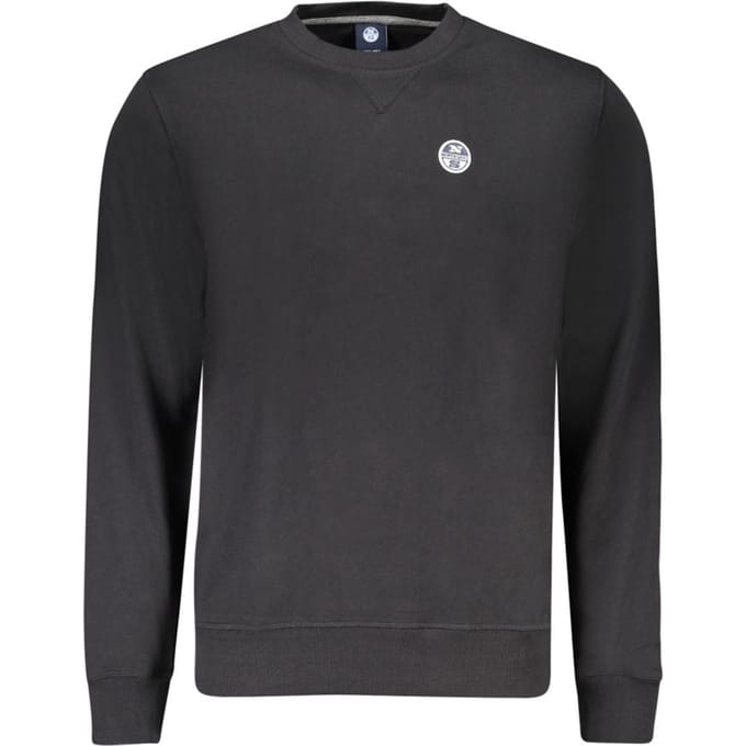 North Sails Zwarte Katoenen Heren Sweatshirt