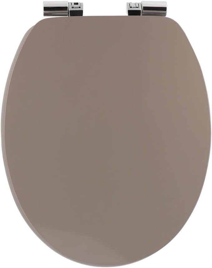 Tendance WC-bril Universeel - Taupe - MDF - Soft Close - Afneembaar