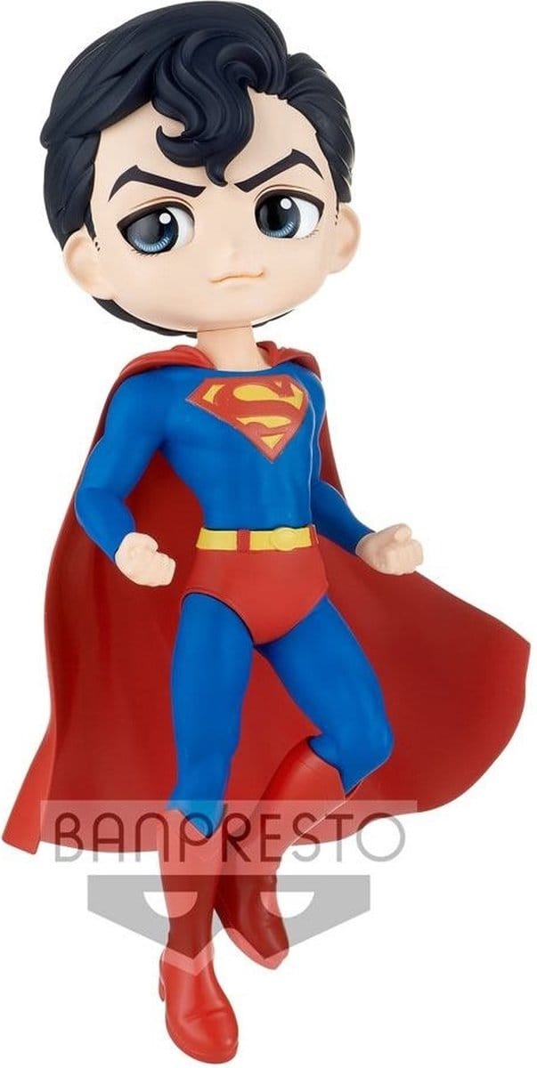 DC Comics Q Posket Mini Figure Superman Ver. A 15 cm